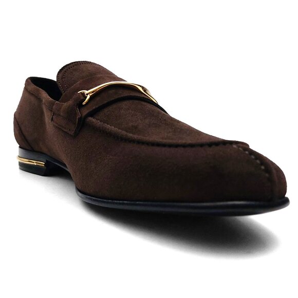 Bally Genos Brown New Samantha 50 Goat Suede Loafers US 10 (0536) main image 16